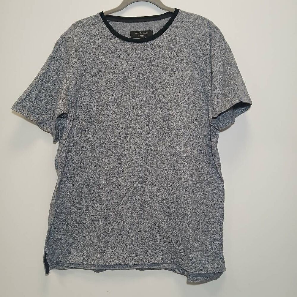 Rag and bone mens xl mid weight tshirt cotton gray
